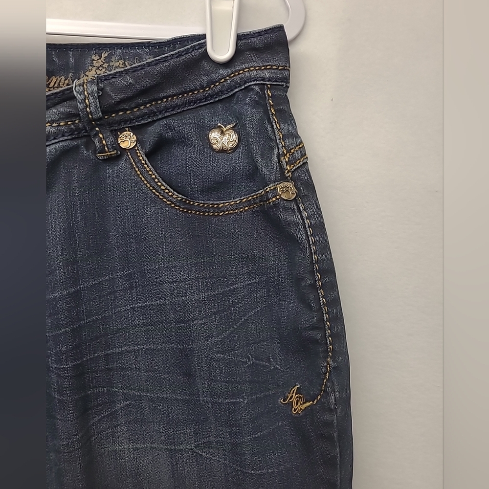 Vintage Apple Bottoms Women's Blue‎ Jeans 11/12 - Picture 3 of 15